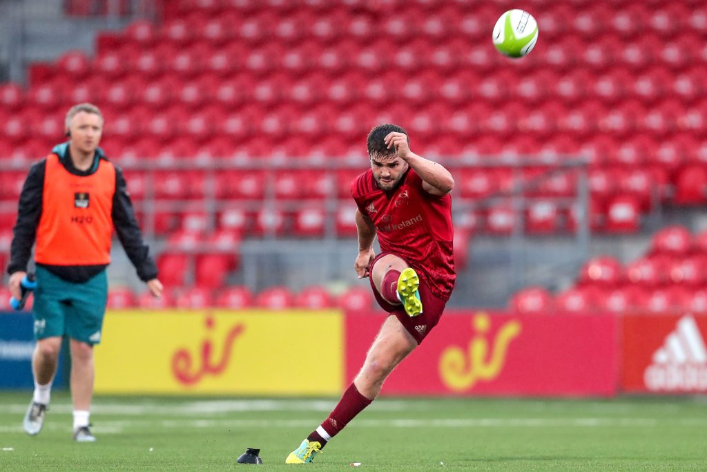 Bill Johnston captains Munster A on Friday night.