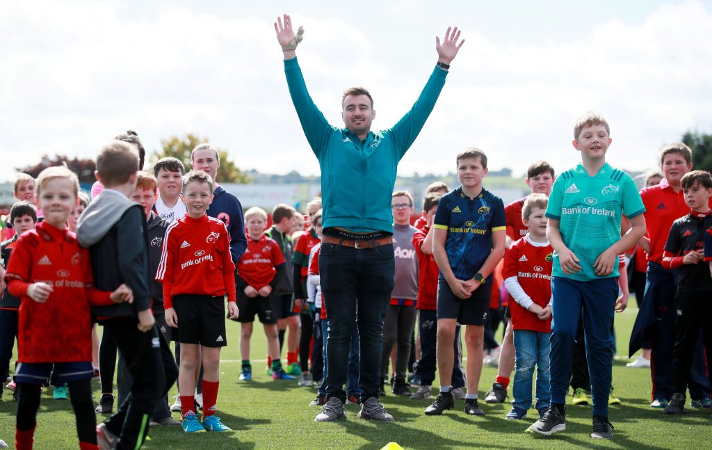 Niall Scannell at the MRSC Junior Club launch.