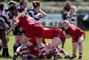 Nicole Cronin gave a stunning pass to set up a Rachel Allen-Connolly try.