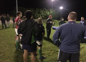Coach & Player Development Officer, Ken O'Connell, leads the workshop at Kanturk
