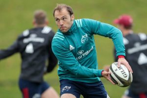 Duncan Williams at training in UL.