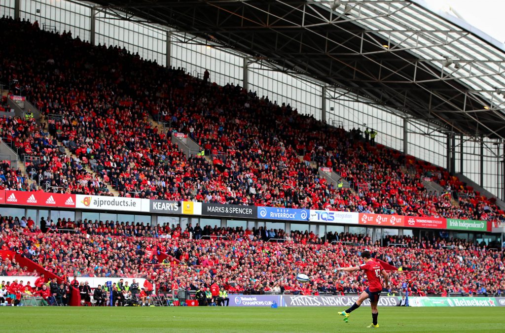 Champions Cup rugby is back at Thomond Park on Sunday.