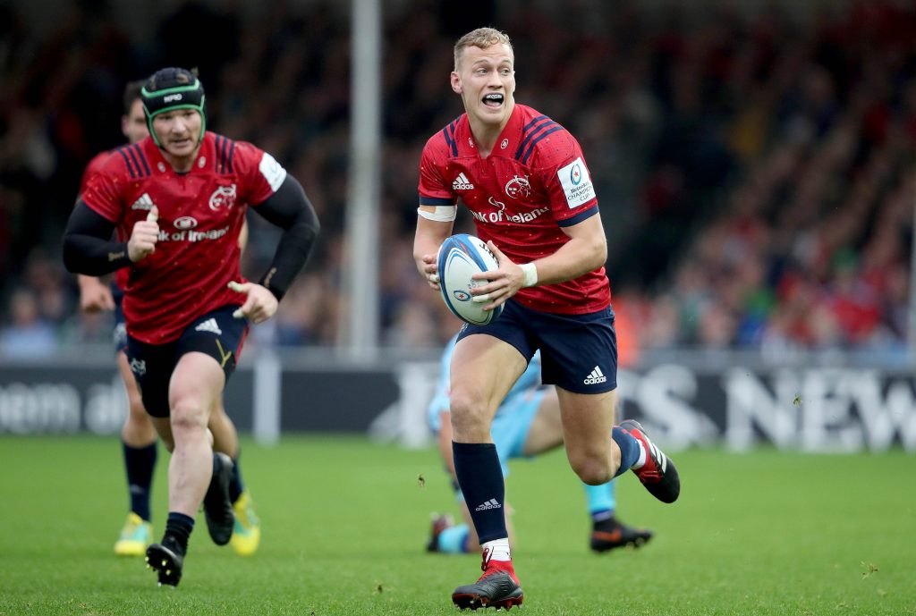 Mike Haley helped Munster to victory over Castres.