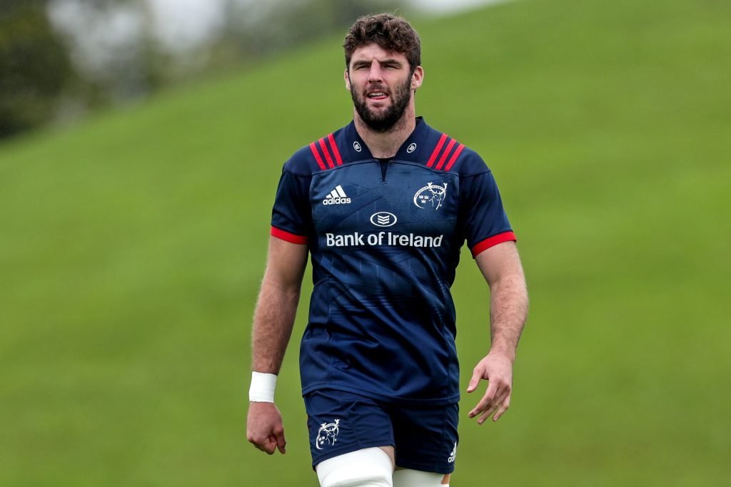 Sean O'Connor captains the Munster A/Development side against the Ireland U20s.