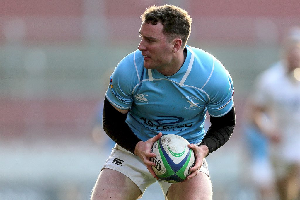 Garryowen host Landsdowne in the semi-finals of the Bateman Cup on Saturday - Cian O'Shea pictured.