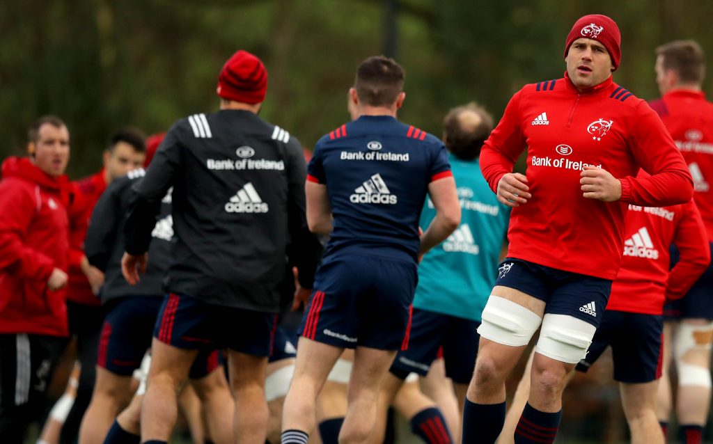 CJ Stander during the warm-up.