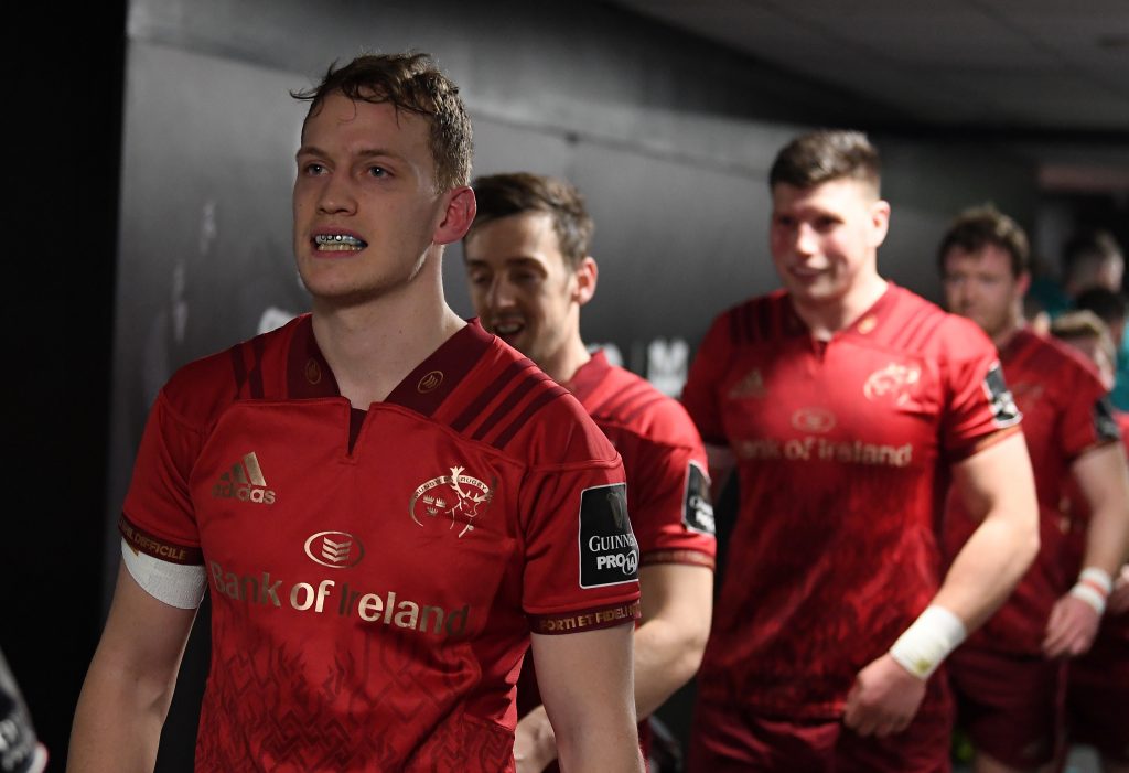 Munster face Zebre at Thomond Park on Saturday night.