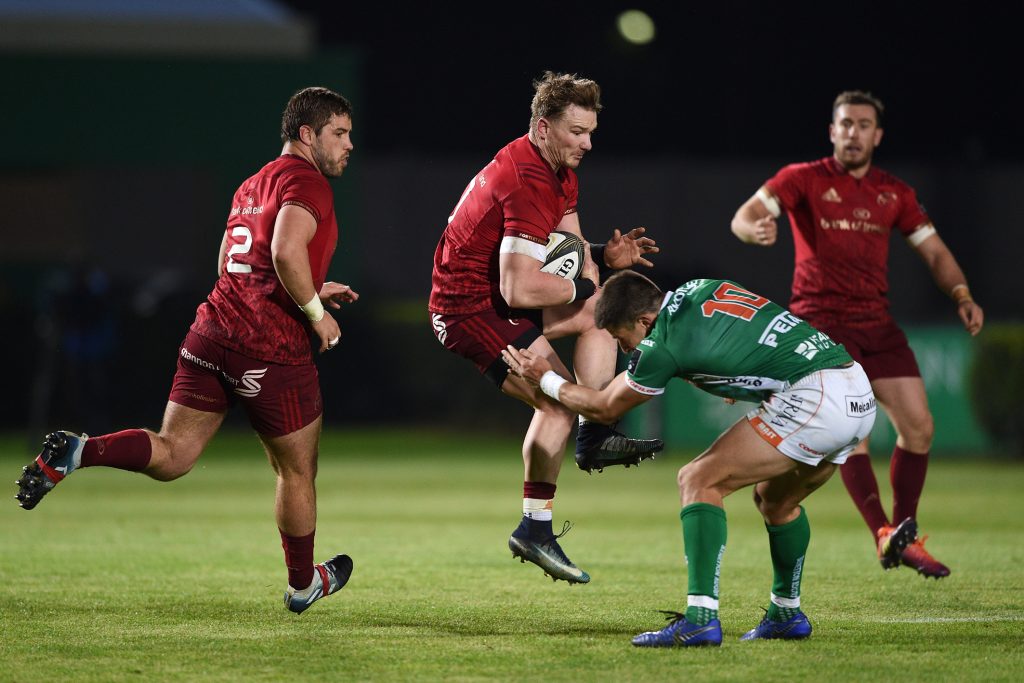 Chris Cloete in action against Benetton.