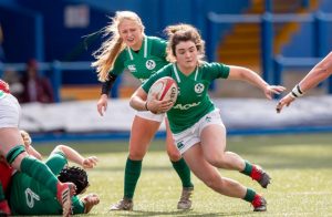 Deirbhile Nic A Bhaird in action for Ireland Women earlier this year.
