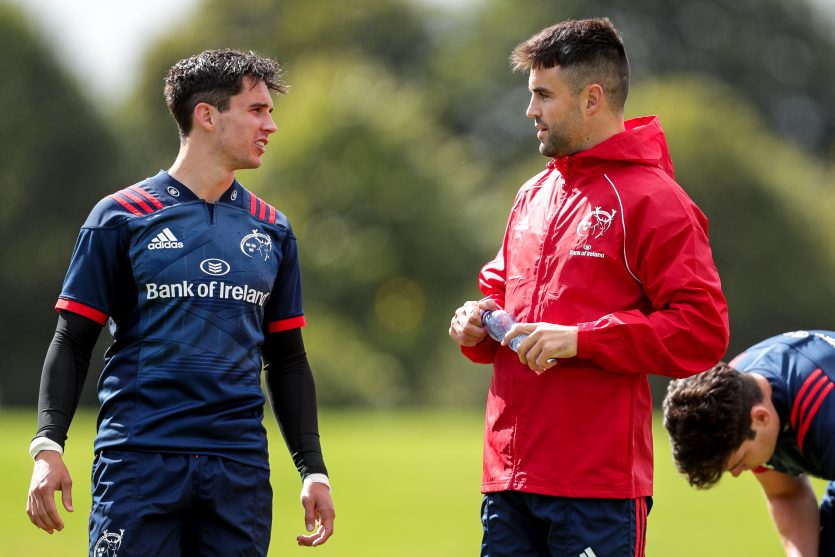 Joey Carbery will return to team training this week and Conor Murray will train today. Joey Carbery will return to team training this week and Conor Murray will train today.
