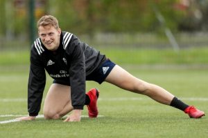 Mike Haley prepares for training at the University of Limerick.