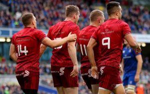 Munster face Leinster on Saturday, May 18.