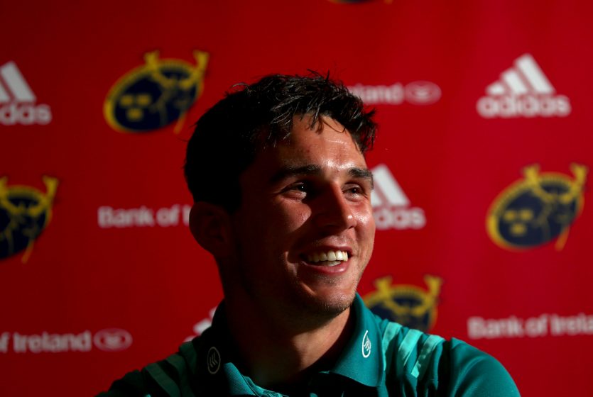 Joey Carbery speaking to the media this week. Joey Carbery speaking to the media this week.