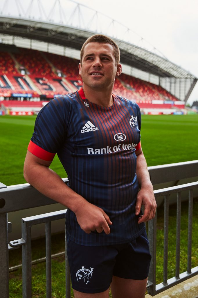 CJ Stander in the new alternate kit.