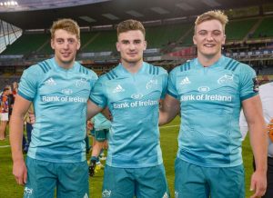 Academy players Liam Coombes, Shane Daly and Gavin Coombes featured in the vital win away to the Cheetahs in Bloemfontein.