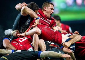 CJ Stander in action against Castres in the Champions Cup.