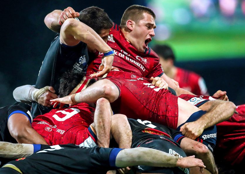 CJ Stander in action against Castres in the Champions Cup. CJ Stander in action against Castres in the Champions Cup.