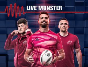 Jack O'Donoghue, Jean Kleyn and Andrew Conway in items from the 2019/20 range.