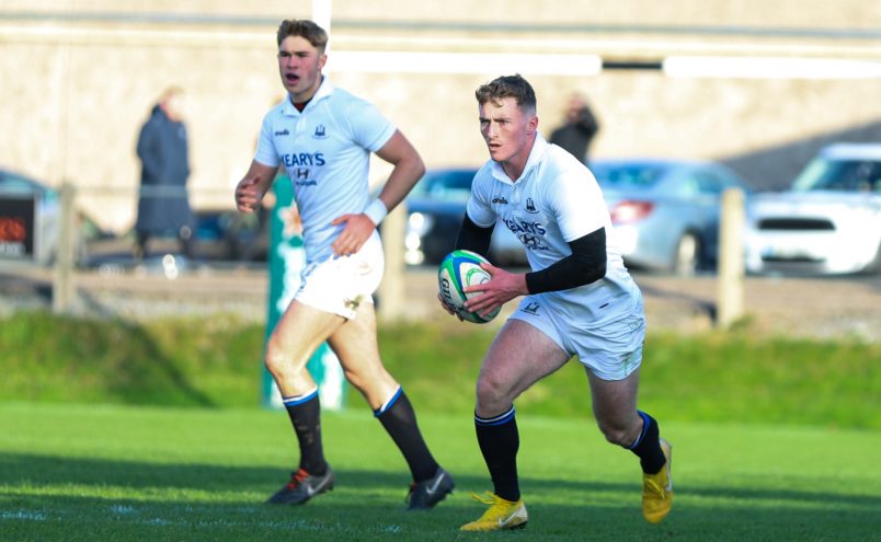 Academy player Jonathan Wren in action for Cork Constitution.