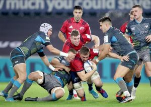 Tommy O’Donnell with Olly Cracknell.