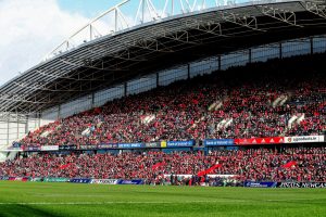 Thomond Park hosts Munster v Racing 92.