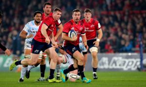 JJ Hanrahan makes a break.