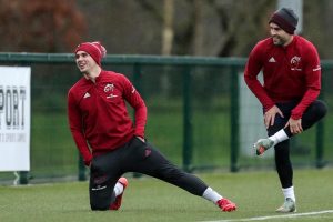 Joey Carbery and Conor Murray.
