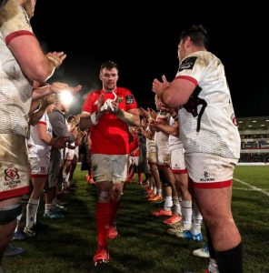Peter O’Mahony dejected after the game.