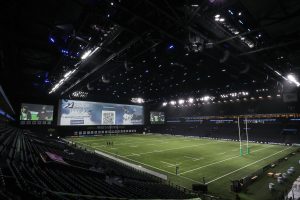 A general view of the La Defense Arena ahead of Racing 92 v Munster