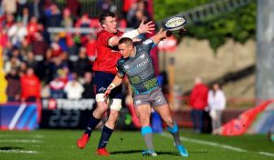 Peter O’Mahony with Hanno Dirksen.