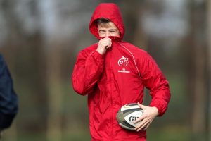 Academy centre Alex McHenry.