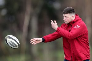 Fineen Wycherley at training on Tuesday.