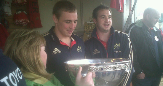 Munster Players At Ploughing Championship Munster Players At Ploughing Championship
