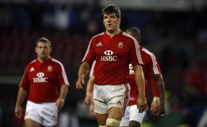 Lining out for the British and Irish Lions in 2009.