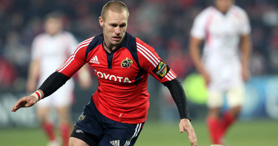 Munster In Front At The Break Munster In Front At The Break