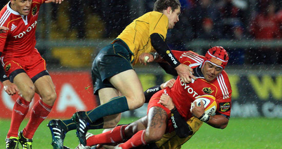 In Pics: Munster v Australia in the Sony Ericsson Challenge In Pics: Munster v Australia in the Sony Ericsson Challenge