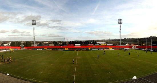 Munster v Heriots in Musgrave Park Munster v Heriots in Musgrave Park