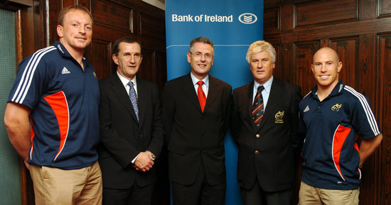 Bank of Ireland Official Bank to Munster Rugby Bank of Ireland Official Bank to Munster Rugby