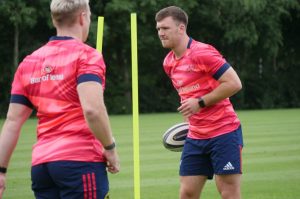 New signing Matt Gallagher.