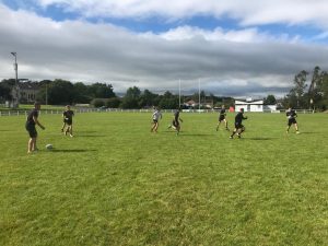The great work around the province continues with clubs nominating their age grade boys and girls sides for Munster hosted training sessions as part of the #MunsterRestartsHere initiative. At this stage all six counties have featured in the campaign supporting the return to rugby with staff visits to Carrick-on-Suir RFC, Ennis RFC and Waterpark RFC this week. Club volunteers are crucial to the successful hosting of the events as they coordinate their coaches and players for tailored training sessions with Munster's Rugby Development staff. If your club has completed the Covid-19 compliant safety plan and wants to get involved, please email Munster Rugby Participation Programmes Coordinator Ray Gadsden, raygadsden@munsterrugby.ie This week Gerry Casey and Noel O'Meara attended Ennis RFC, with Euan Gee and Brendan O'Connor making their way to Waterpark RFC, while Ken Imbusch and Willie Shubart worked with Carrick-on-Suir RFC. 