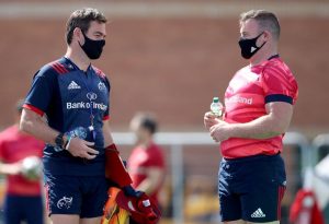 Johann van Graan and Dave Kilcoyne.