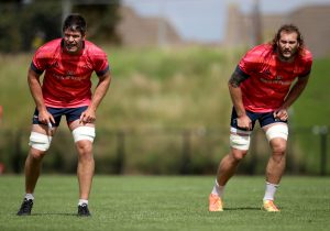 Billy Holland and RG Snyman start in the second row as Snyman makes his Munster debut.