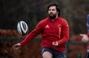 Kevin O'Byrne at training this week.