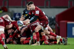 Conor Murray in action against Harlequins.