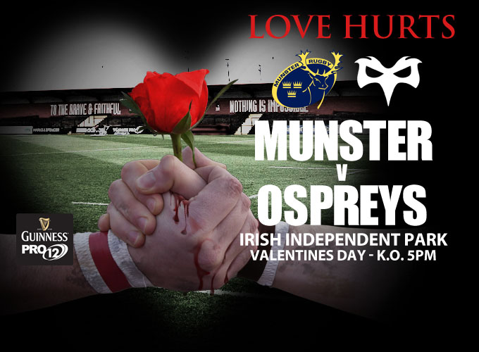 Munster Cork-Bound On Valentine’s Day