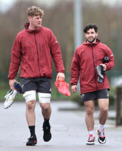 National Talent Squad member Cian Hurley and loanee Paddy Patterson.