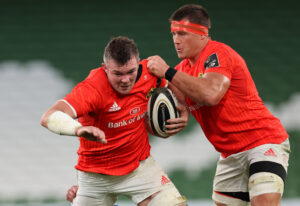 Peter O'Mahony captains Munster with CJ Stander at no.8.