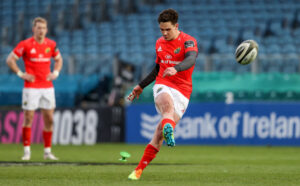 Joey Carbery kicked two first-half penalties.