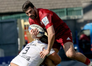 Damian de Allende was one of Munster's top performers.