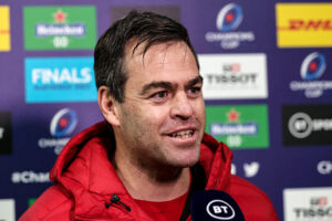 Munster Head Coach Johann van Graan.